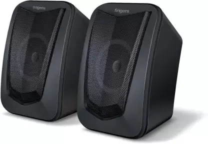 Fingers Funbeats 6 W Laptop/Desktop Speaker (Black, Stereo Channel) 1