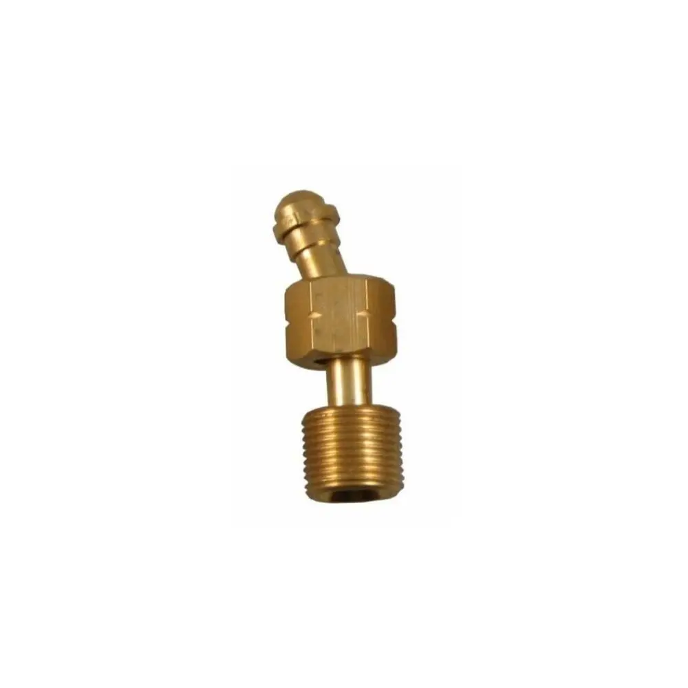 Bent Adaptor 3/8 Nut - 1/4 Thread Lh 1