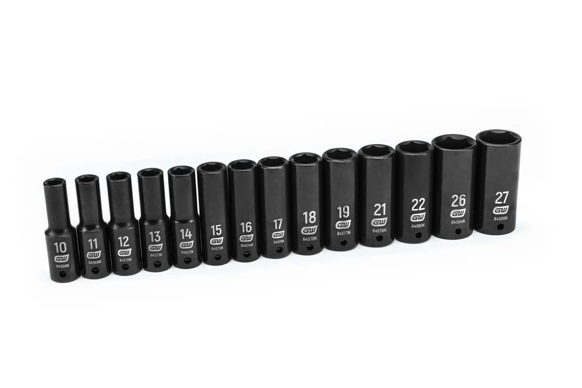Gearwrench 84955N 1/2" Drive Impact Socket Set 1