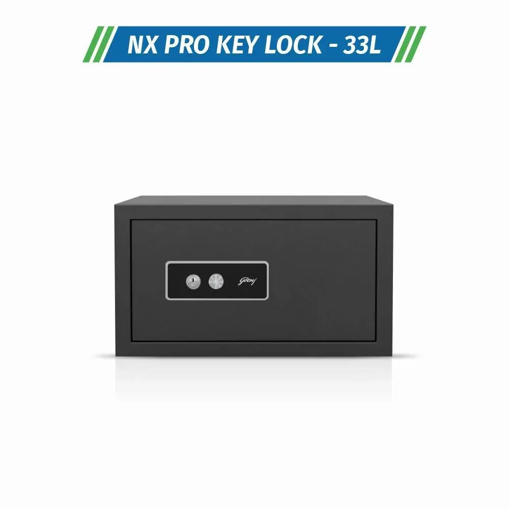Godrej Nx Pro Key Lock 33 Litre Ebony Home Locker 1
