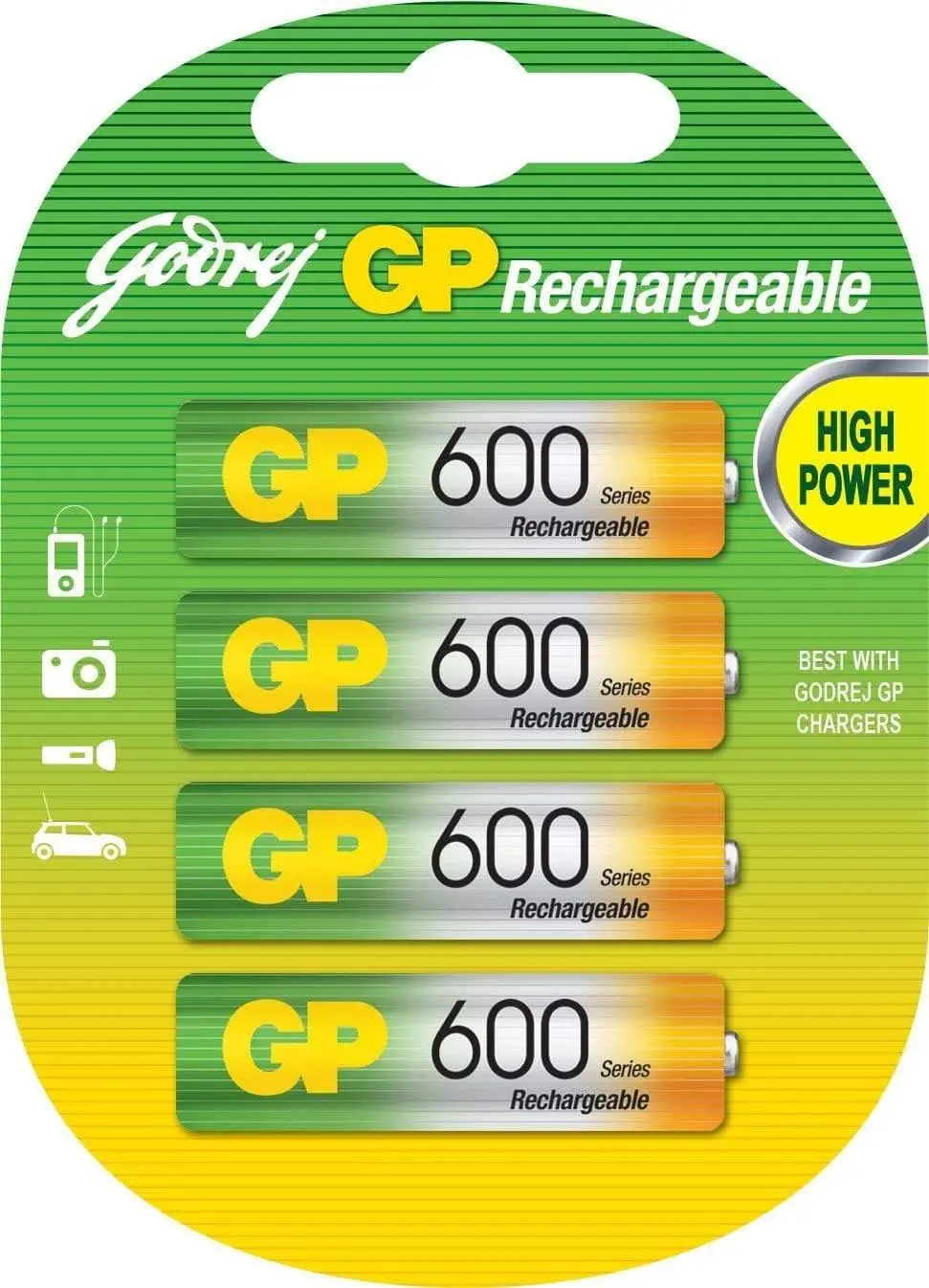 Godrej Gp Aa 600 Nimh Rechargeable Battery 1