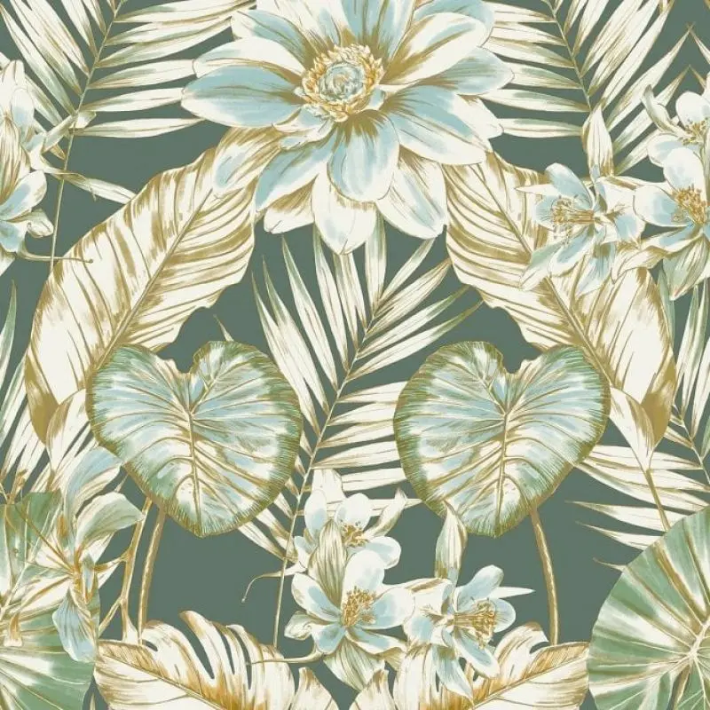 Wild Lilies Floral Wallpaper 3