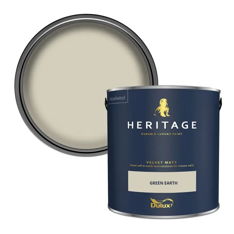 Dulux Heritage Green Earth - Matt Emulsion 2