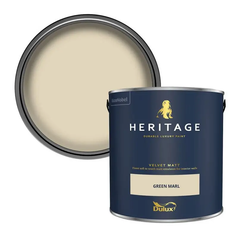 Dulux Heritage Matt Emulsion - Green Marl 2