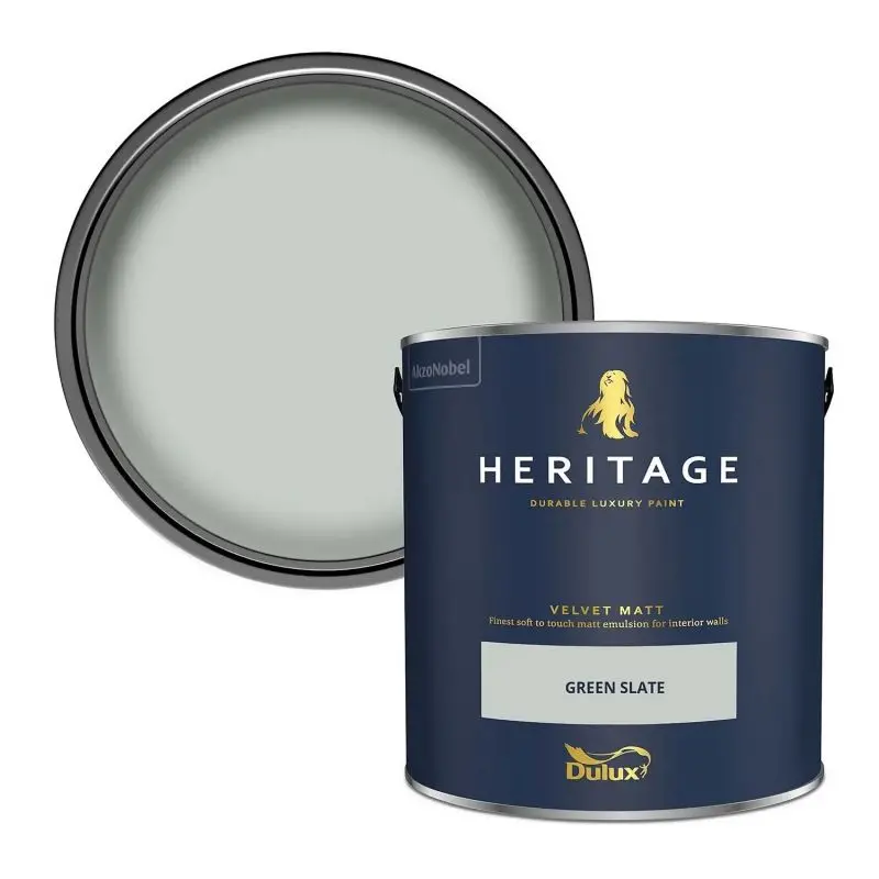 Dulux Heritage Green Slate - Matt Emulsion 2