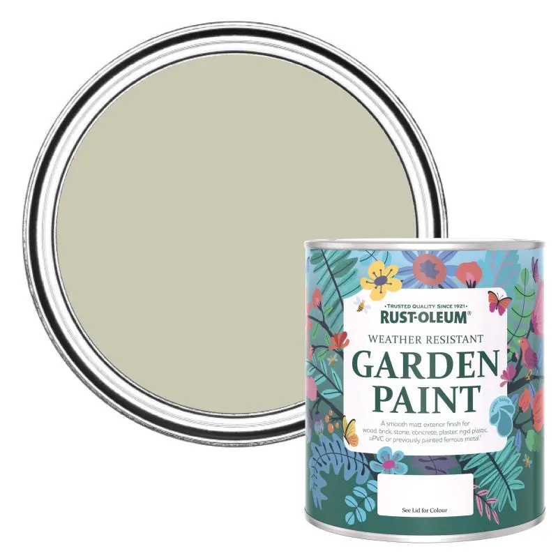 Rust-Oleum Chalky Finish Garden Paint - Half Light 750Ml 1