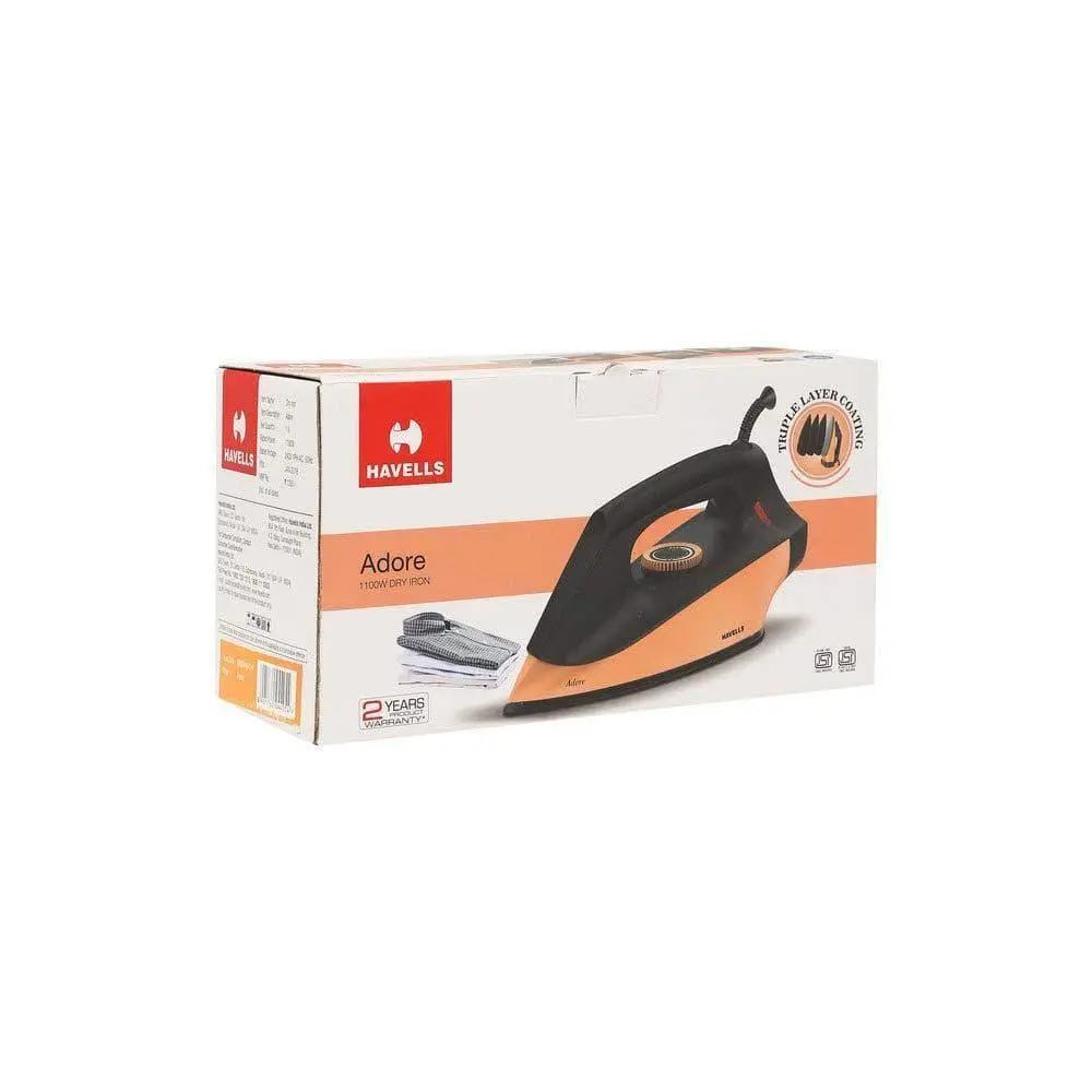 Havells Adore 1100-Watt Dry Iron 1