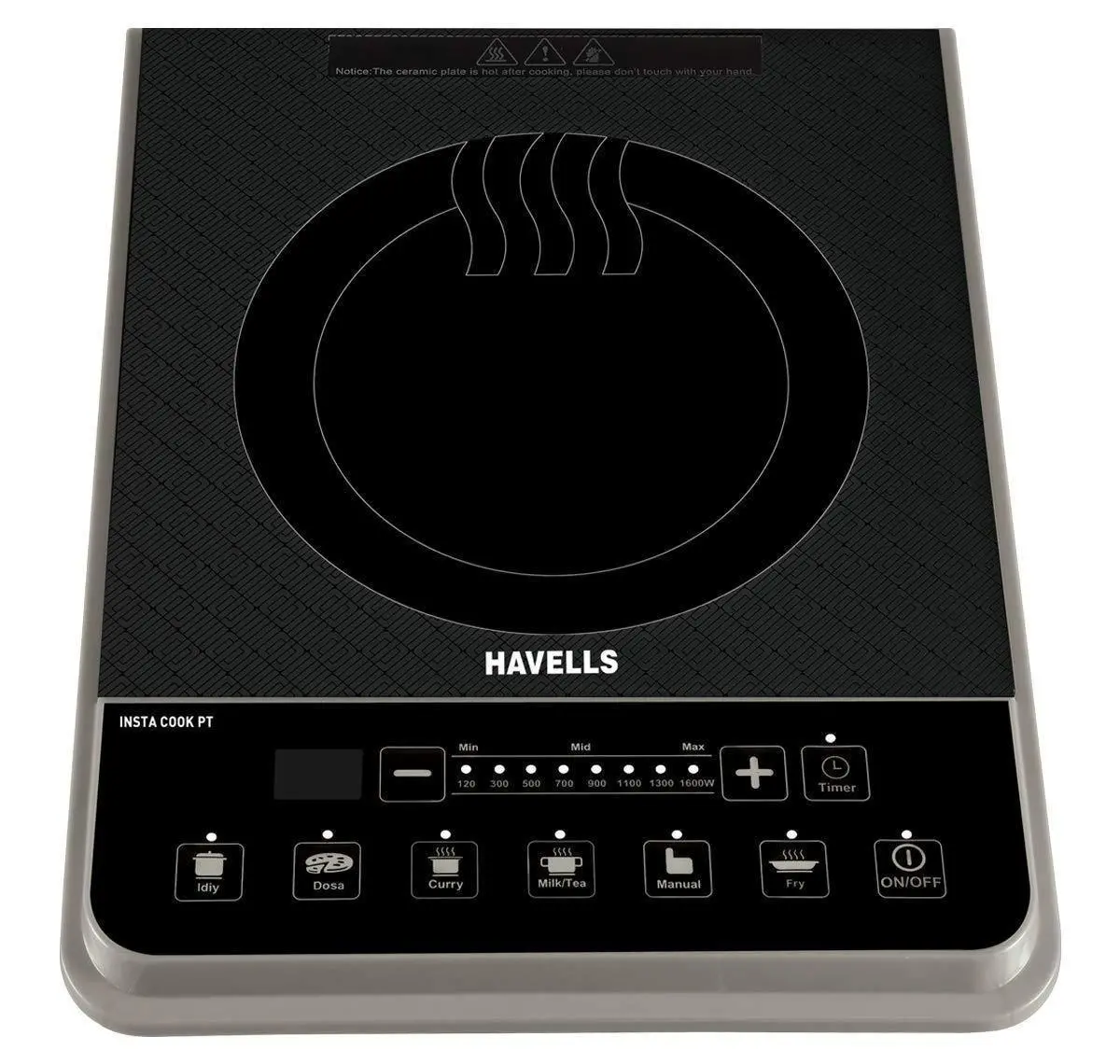 Havells Insta Cook Pt 1600-Watt Induction Cooktop (Assorted Colors) 1