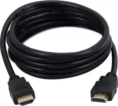 Maxicom 4K Ultra Hd High Speed High Quality Hdmi Cable 1.4V (10 Meters) 10 M Hdmi Cable  (Compatible With Laptop, Black) 1