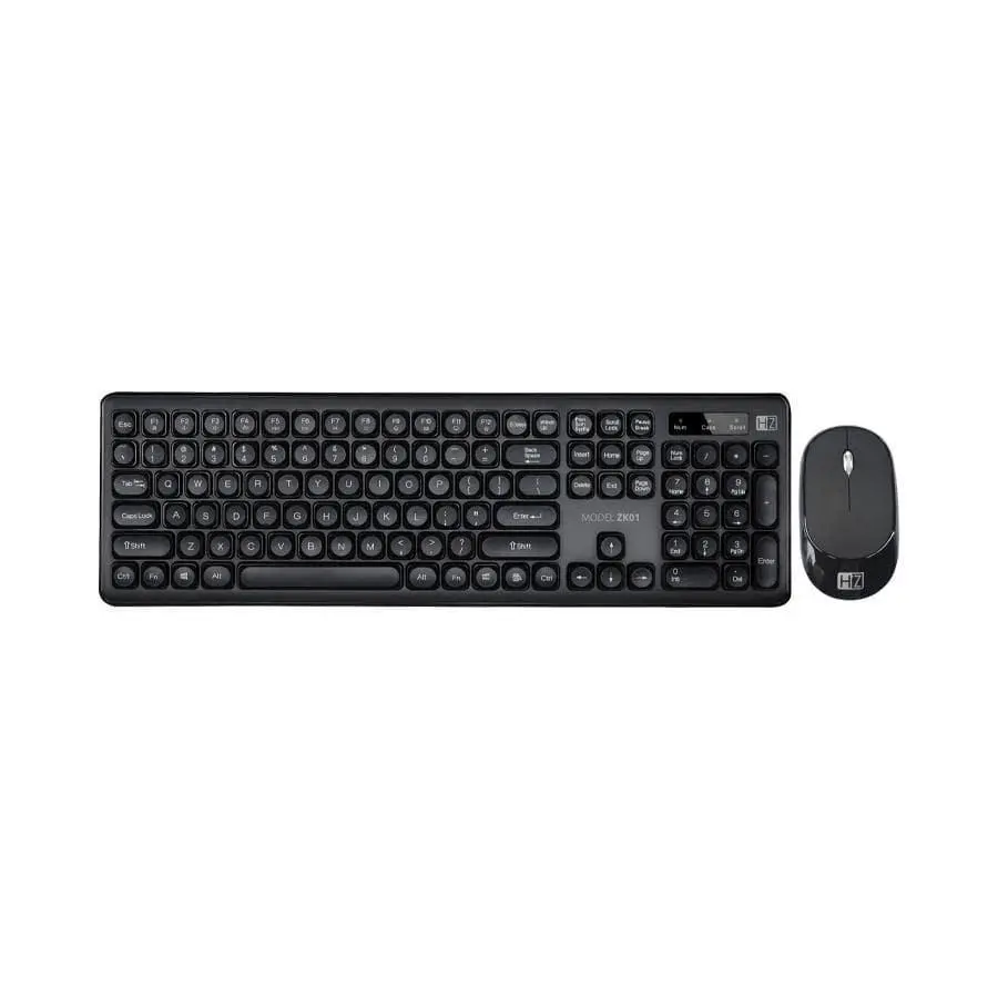 Heatz Zk01 Premium Quality Wireless Keyboard & Mouse Combo 1