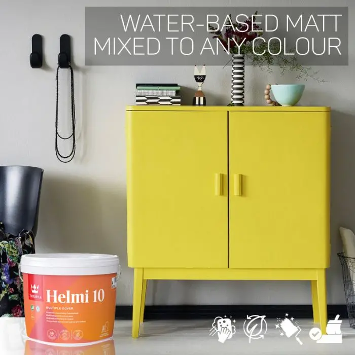 Tikkurila Helmi 10 Water-Based Matt For Woodwork - Colour Match 1