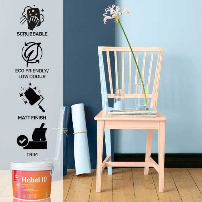 Tikkurila Helmi 10 Water-Based Matt For Woodwork - Colour Match 2