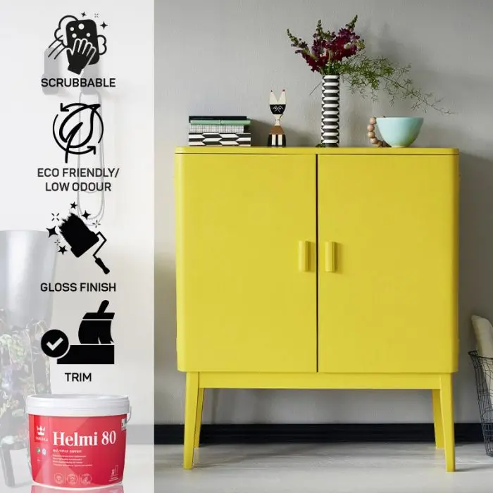 Tikkurila Helmi 80 Water-Based Gloss For Woodwork - Colour Match 2