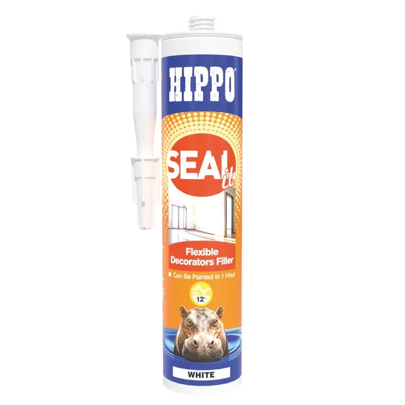 Hippo Sealit Flexible Decorators Filler - White 290Ml 1