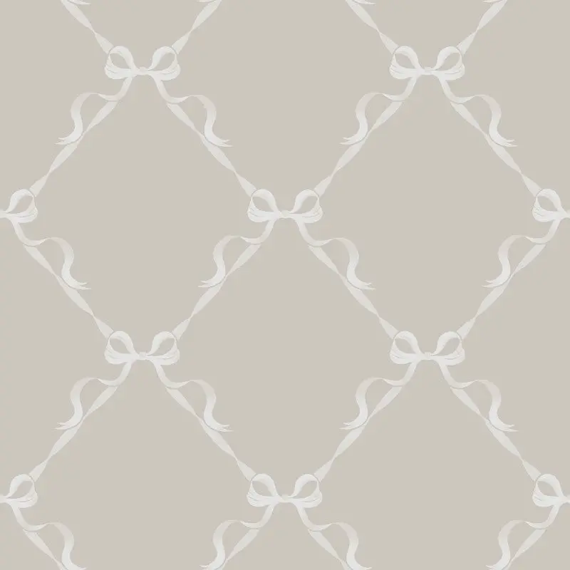 Tied With A Bow Wallpaper - Neutral Sample 1