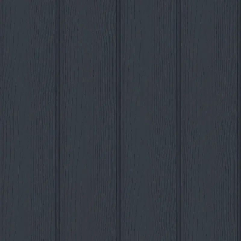 Tongue & Groove Panelled Wallpaper - Navy Sample 1