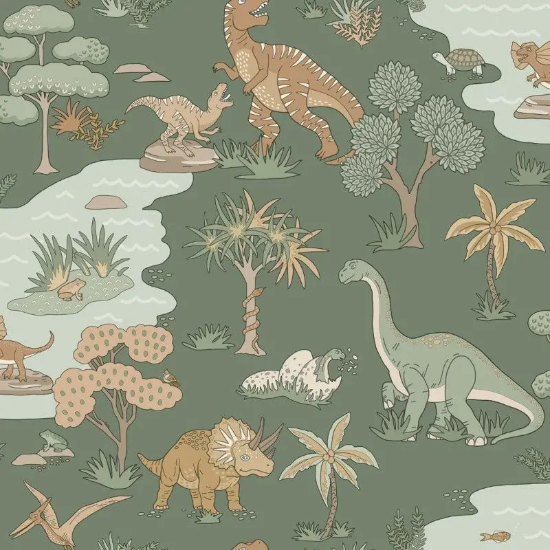 Dino Zoo Wallpaper 1