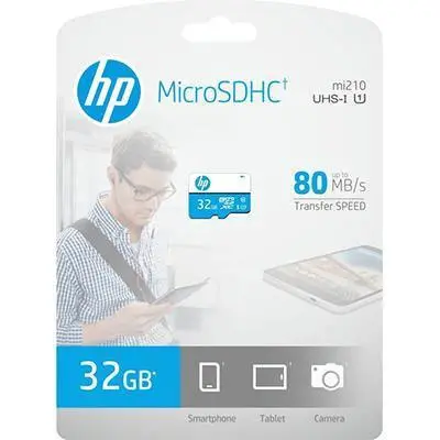 Hp Microsdhc 32Gb Class 10 80Mb/S Memory Card 1