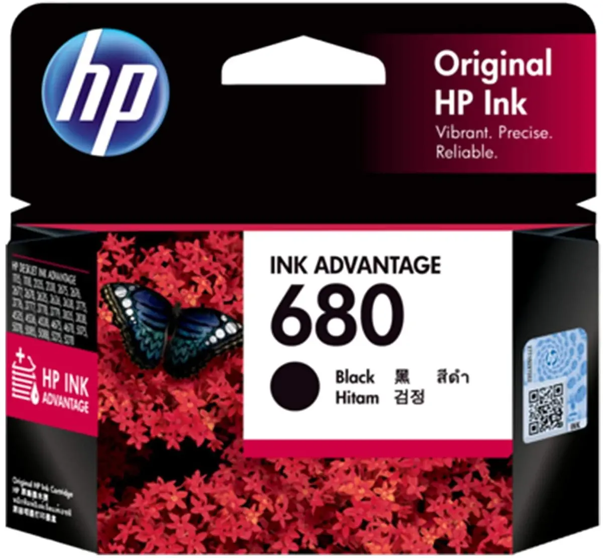 Hp 680 Original Ink Advantage Cartridge (Black) 1
