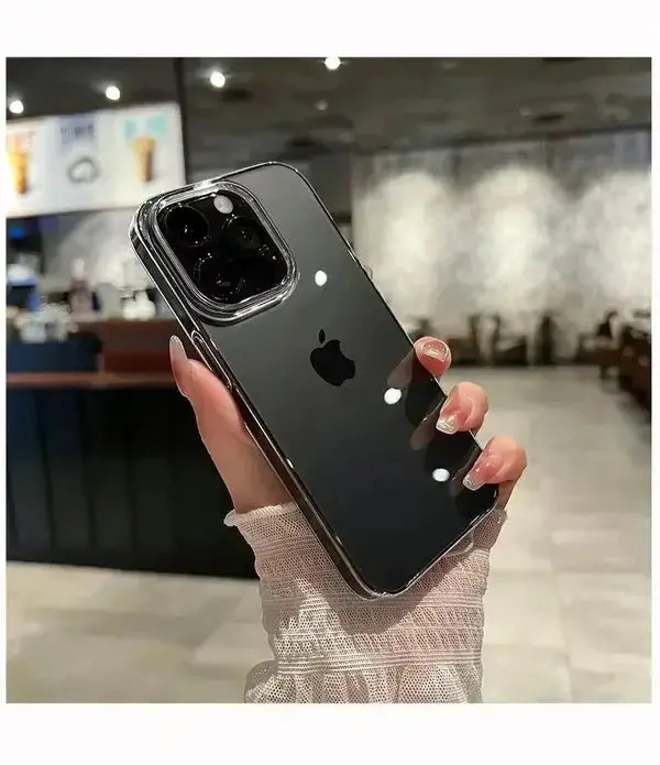 Dealsplant Crystal Clear Non-Yellow Back Case For Iphone 16 Series 4