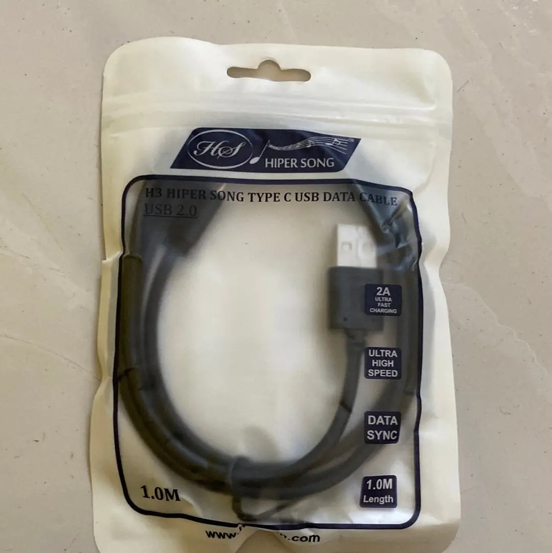[Unbelievable Deal] Hiper Song High Speed Type C To Usb Data Cable 1M 1