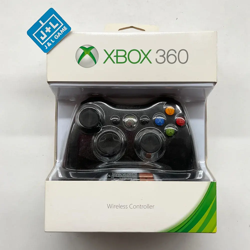Microsoft Xbox 360 Wireless Controller - Glossy Black - Xbox 360 1