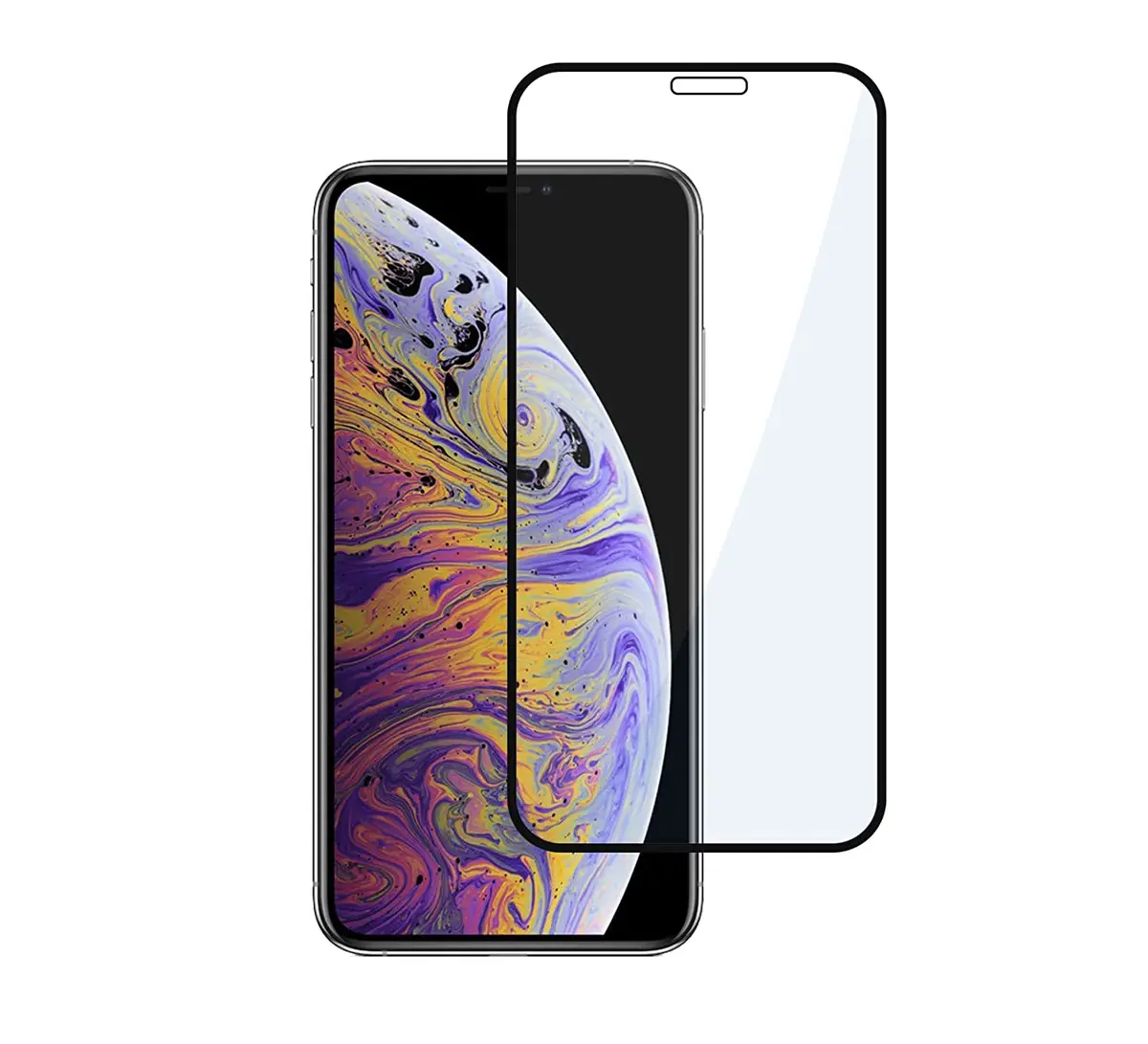 Dealsplant Premium Quality Super D Full Temper Glass For Iphone Xs Max 1