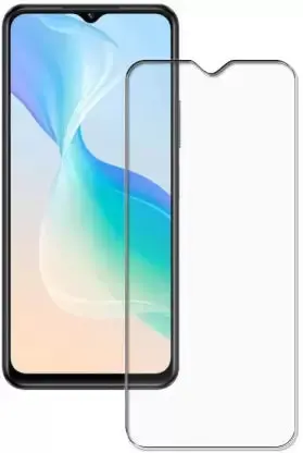 Dealsplant Premium Quality Super D Full Temper Glass For Vivo Iqoo Z6 5G 1