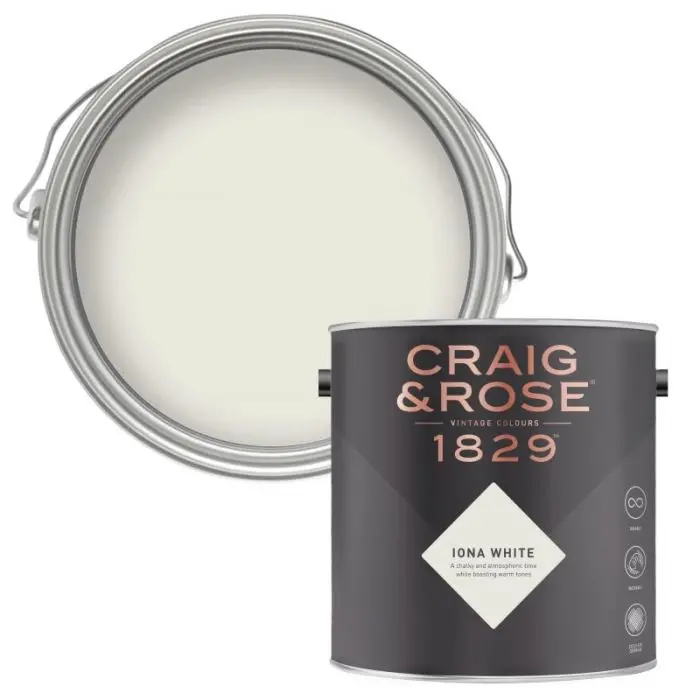 Craig & Rose 1829 Paint - Iona White 1