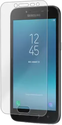 Dealsplant Premium Quality Super D Full Temper Glass For Samsung Galaxy J4 Plus 1