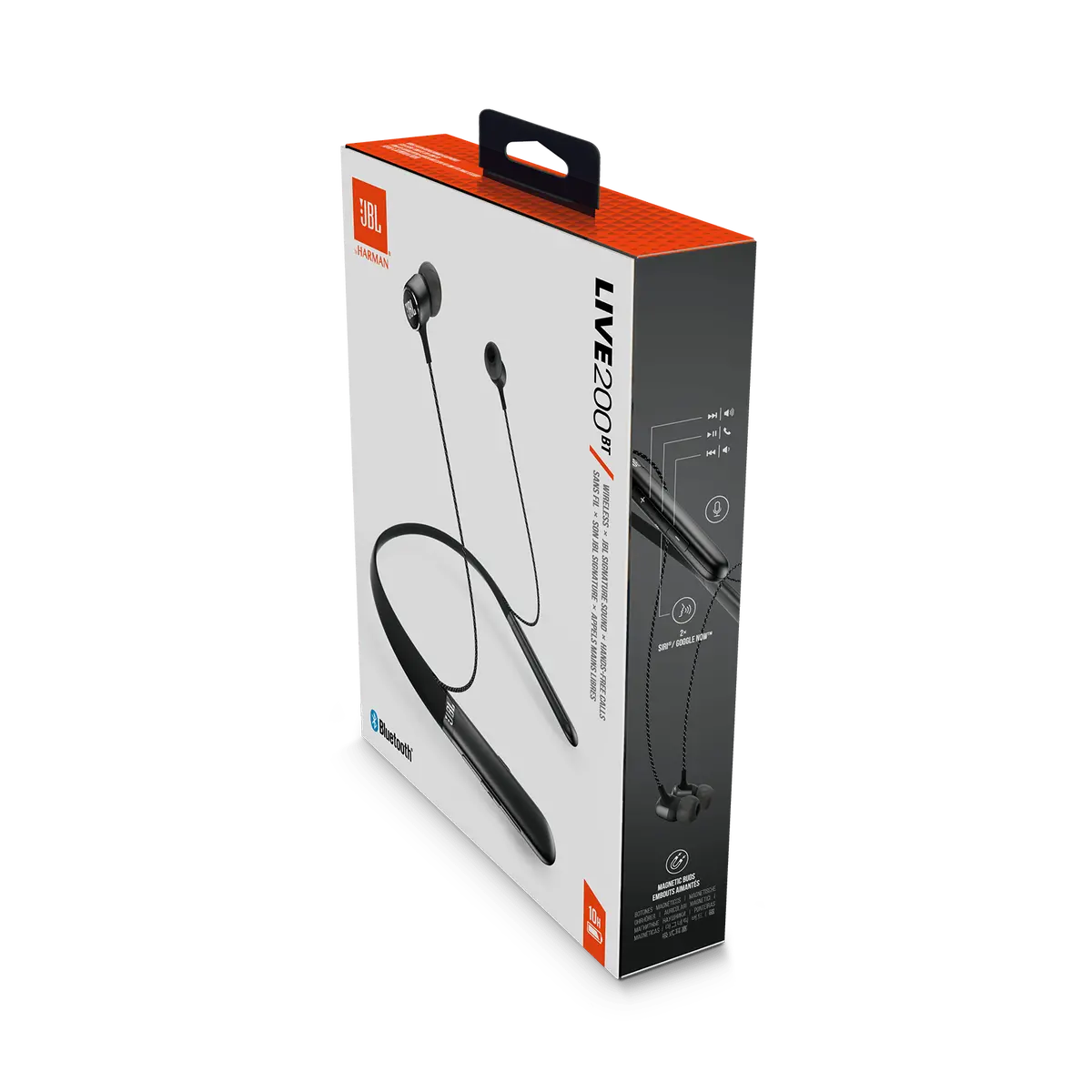 [Unbelievable Deal] Jbl Live200bt Neck-Mounted Magnetic Wireless Bluetooth Music Earphone 1