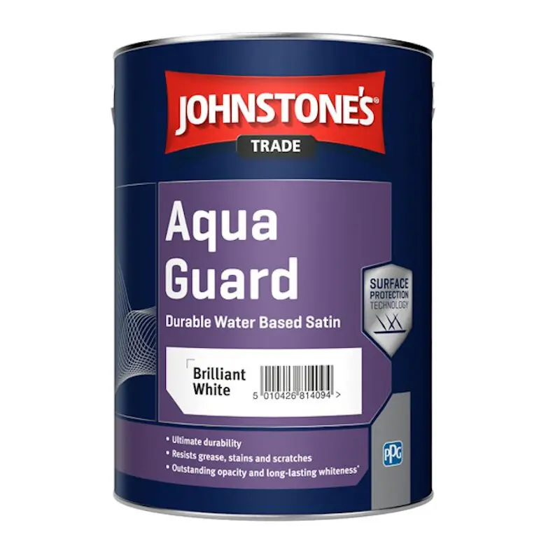 Johnstones Aqua Guard Satin - Brilliant White 1