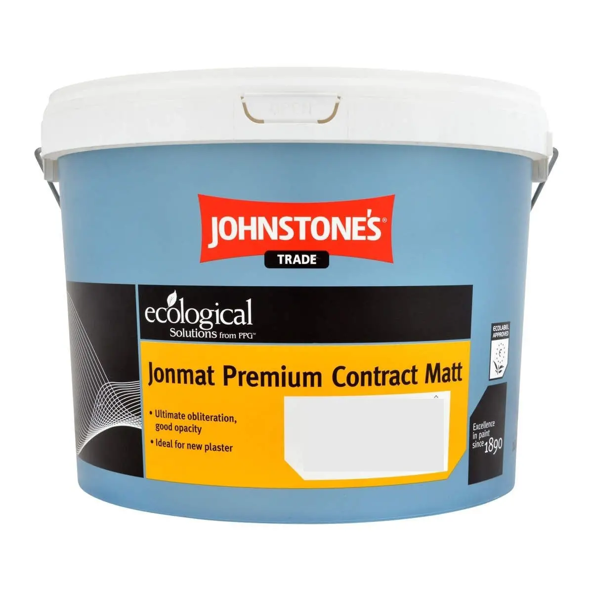 Johnstone's Trade Jonmat Contract Matt Paint - Tinted Colours (Light Colours Only) 1