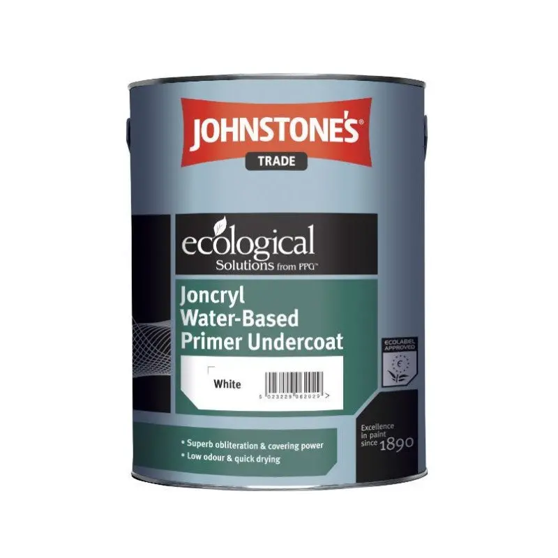 Johnstone's Trade Joncryl Water Based Primer Undercoat - White 1