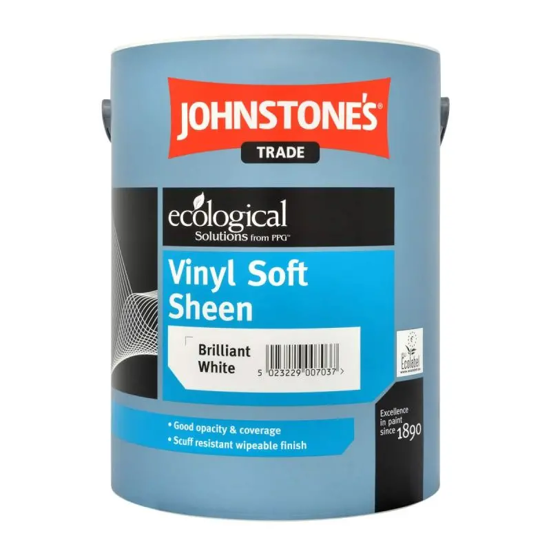 Johnstone's Trade Vinyl Soft Sheen - Brilliant White 1