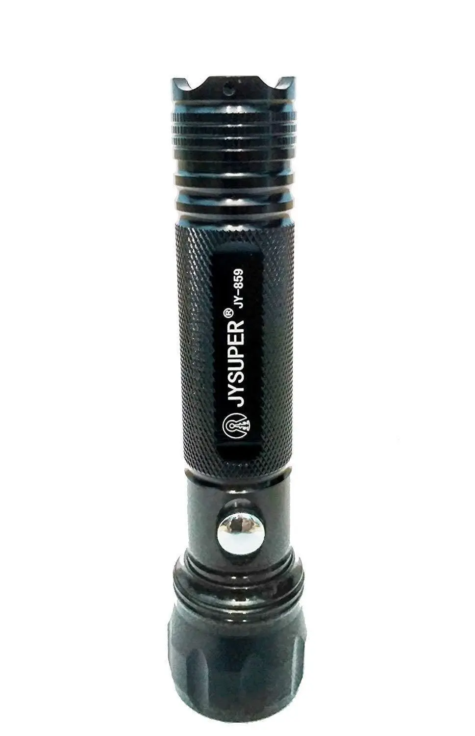 Jy Super 859 Metal Alloy Solid Body Flashlight High Power Laser With 1200 Mah 3.7V Battery 1
