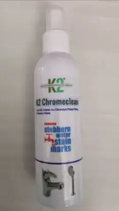 K2 Chrome Clean Chromeclean Bathroom Fittings Stain Remover 200Ml 1