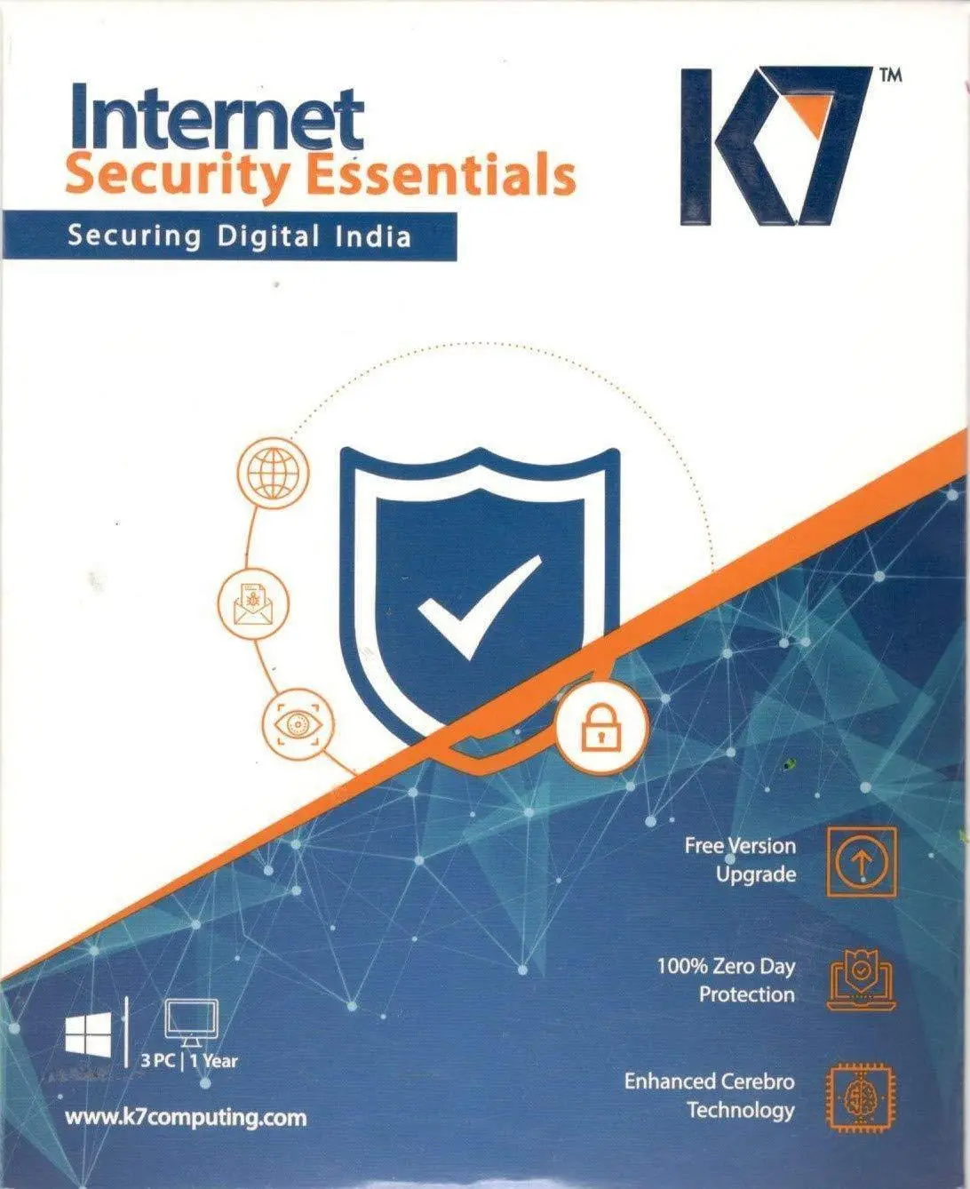 K7 Internet Security - 1 User, 1 Year (Email Delivery In 2 Hours - No Cd) 1