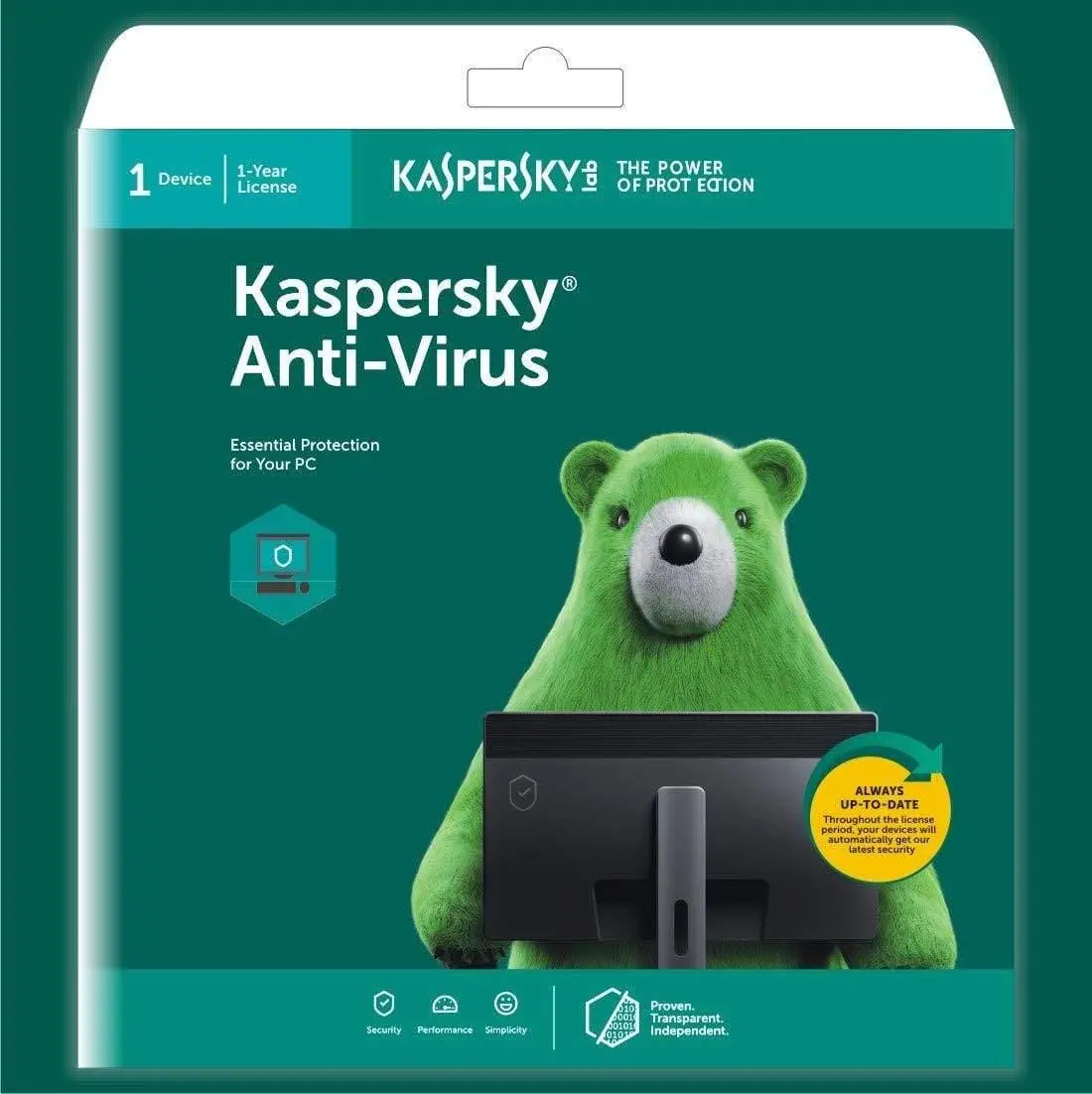 Kaspersky Anti-Virus Latest Version - 1 User, 3 Years (Code Emailed In 2 Hours - No Cd) 1