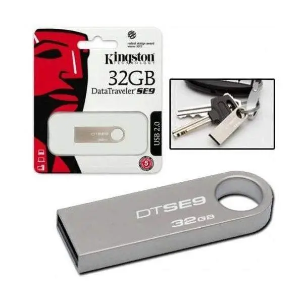 Kingston Data Traveler 32Gb Metal Pen Drive Se9 1