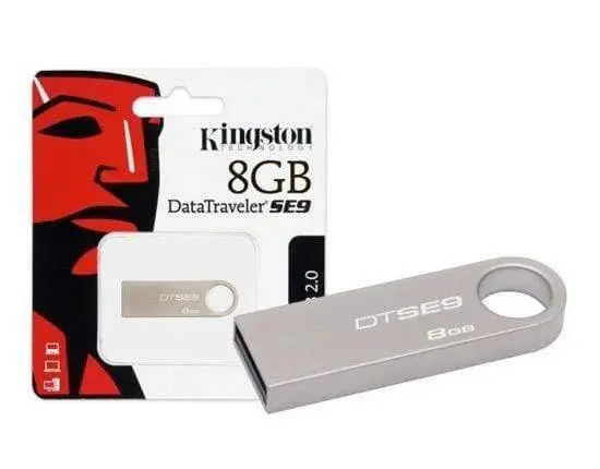 Kingston Data Traveler 8Gb Metal Pen Drive Se9 1