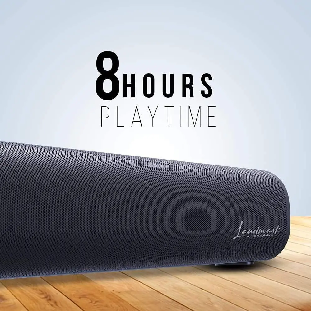 Landmark Lm Bt1013 10 Watt Wireless Bluetooth Soundbar (Black) 1