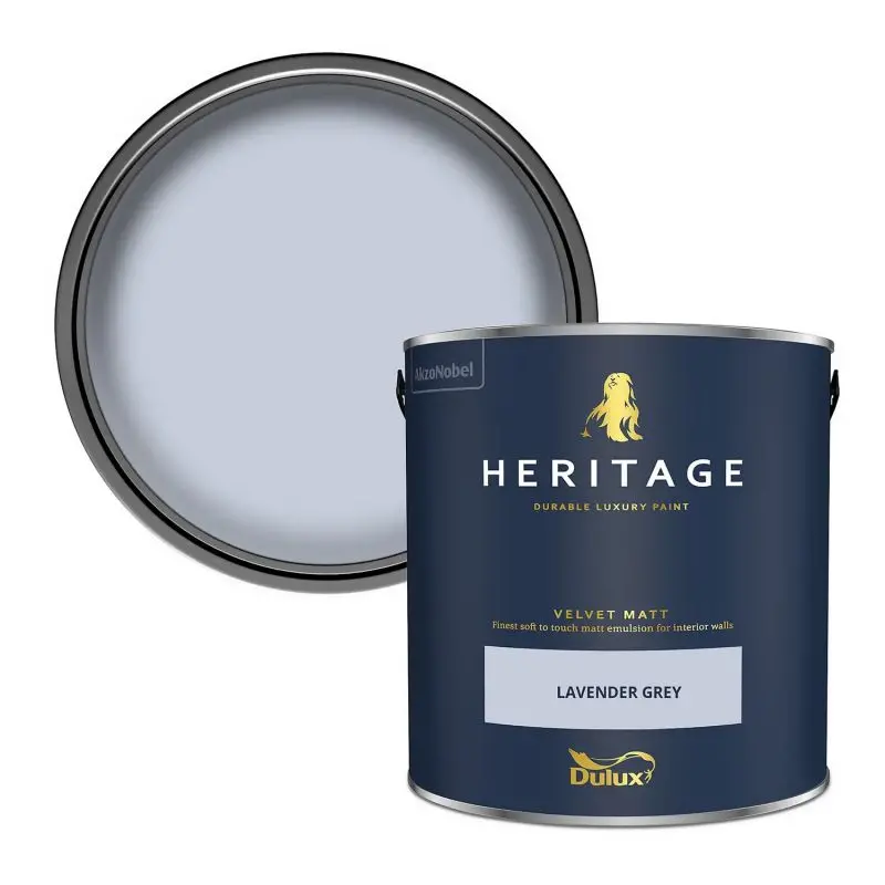 Dulux Heritage Lavender Grey - Matt Emulsion 2