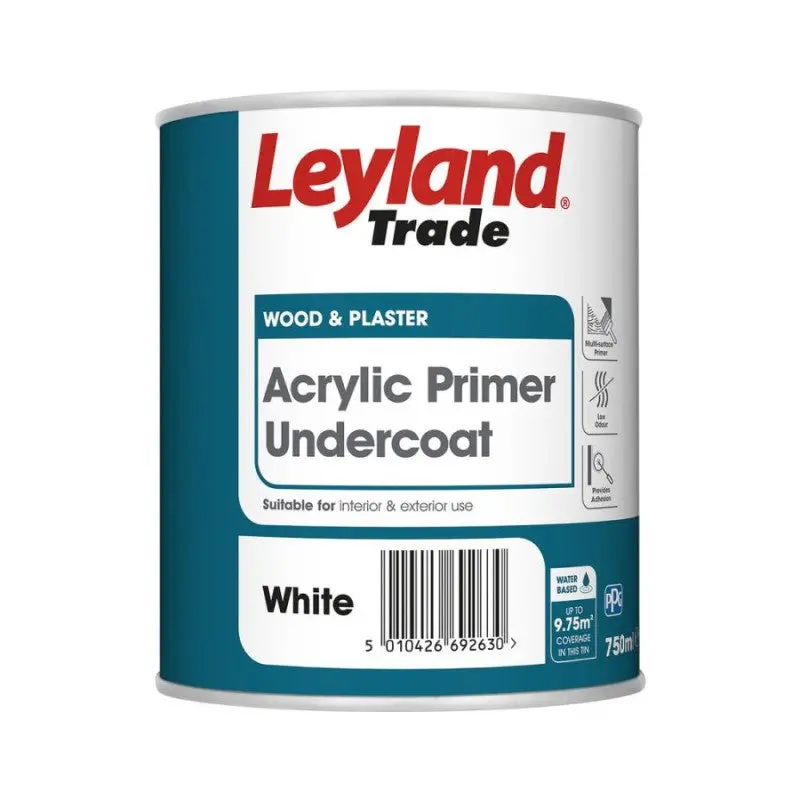 Leyland Trade Acrylic Primer Undercoat 1