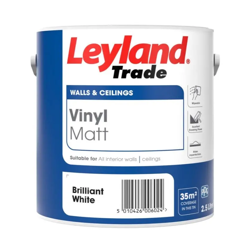 Leyland Trade Vinyl Matt - Ready Mixed Colours 1