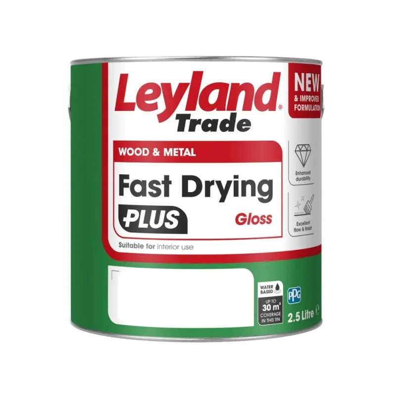 Leyland Trade Fast Drying Plus Gloss - Colour Match 1
