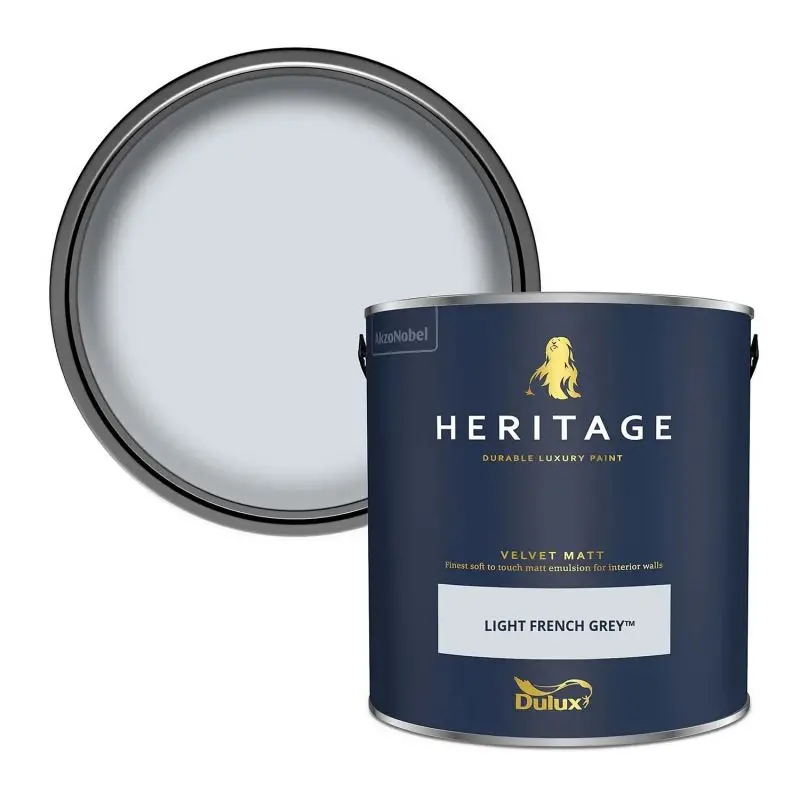 Dulux Heritage Light French Grey - Matt Emulsion 2