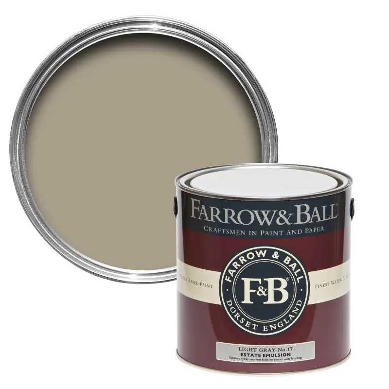 Farrow & Ball - Light Gray No.17 8