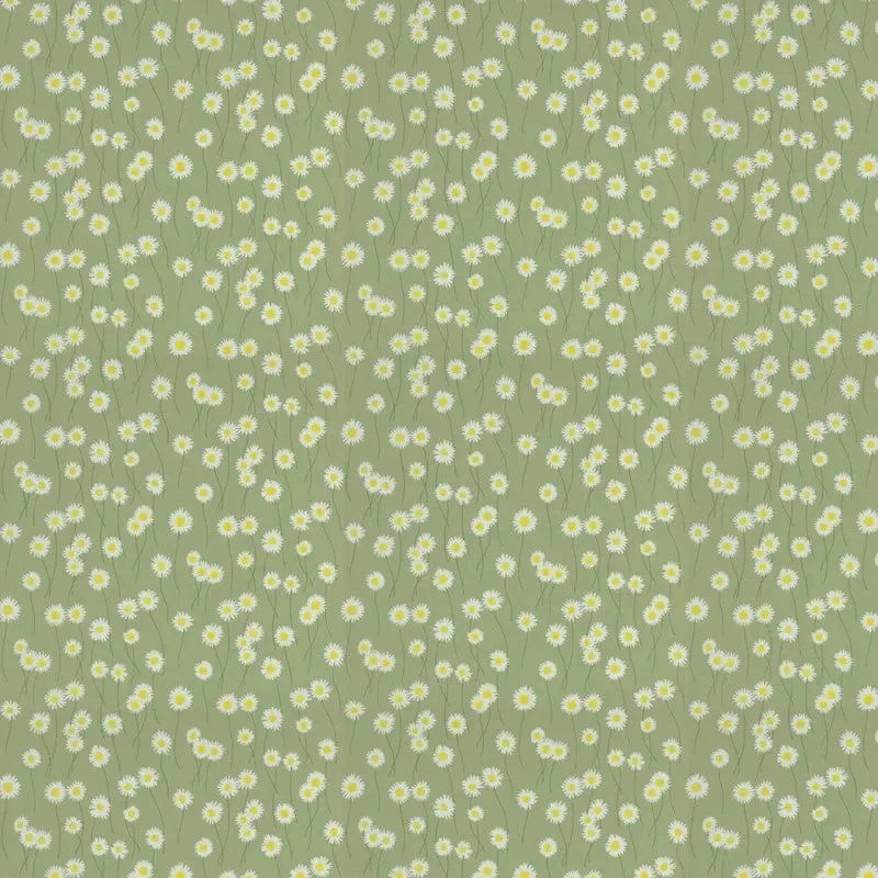 Little Greene Moon Daisies Wallpaper Sample - Garden 1