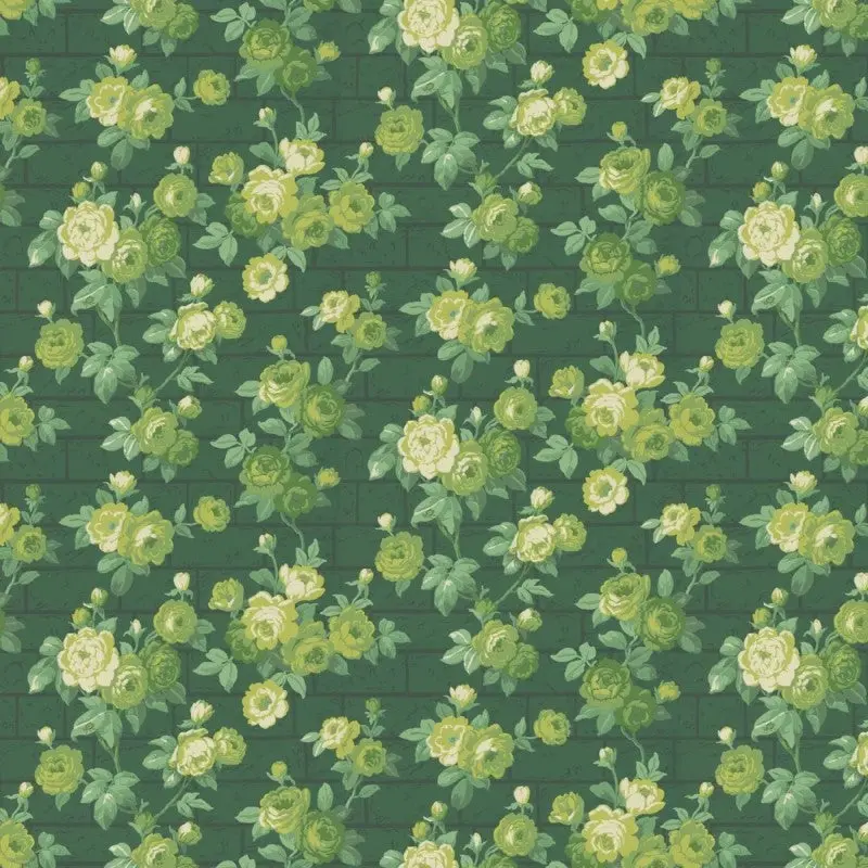 Little Greene Rose Garden Wallpaper Sample - Puck 1